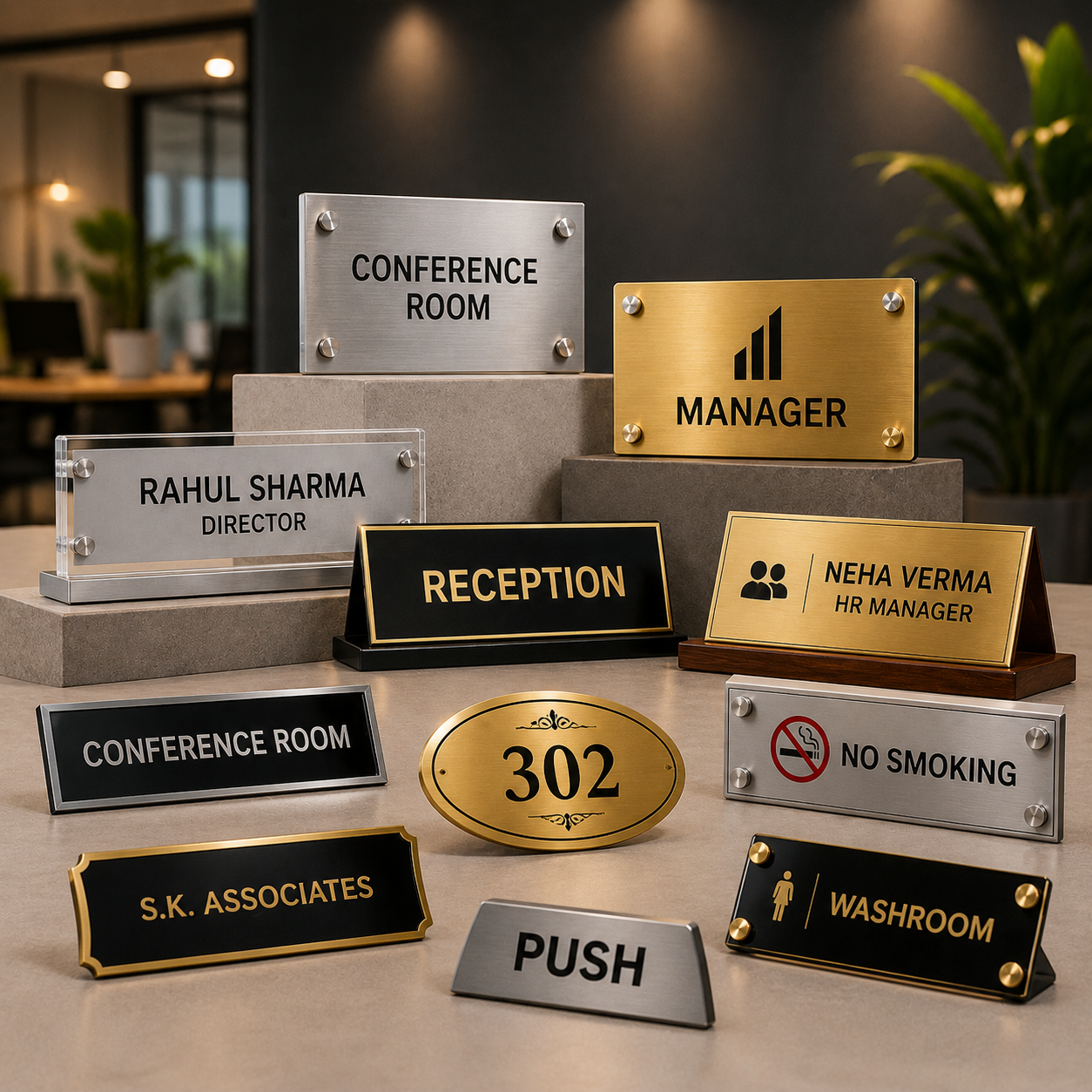 Name Plates Name Plates