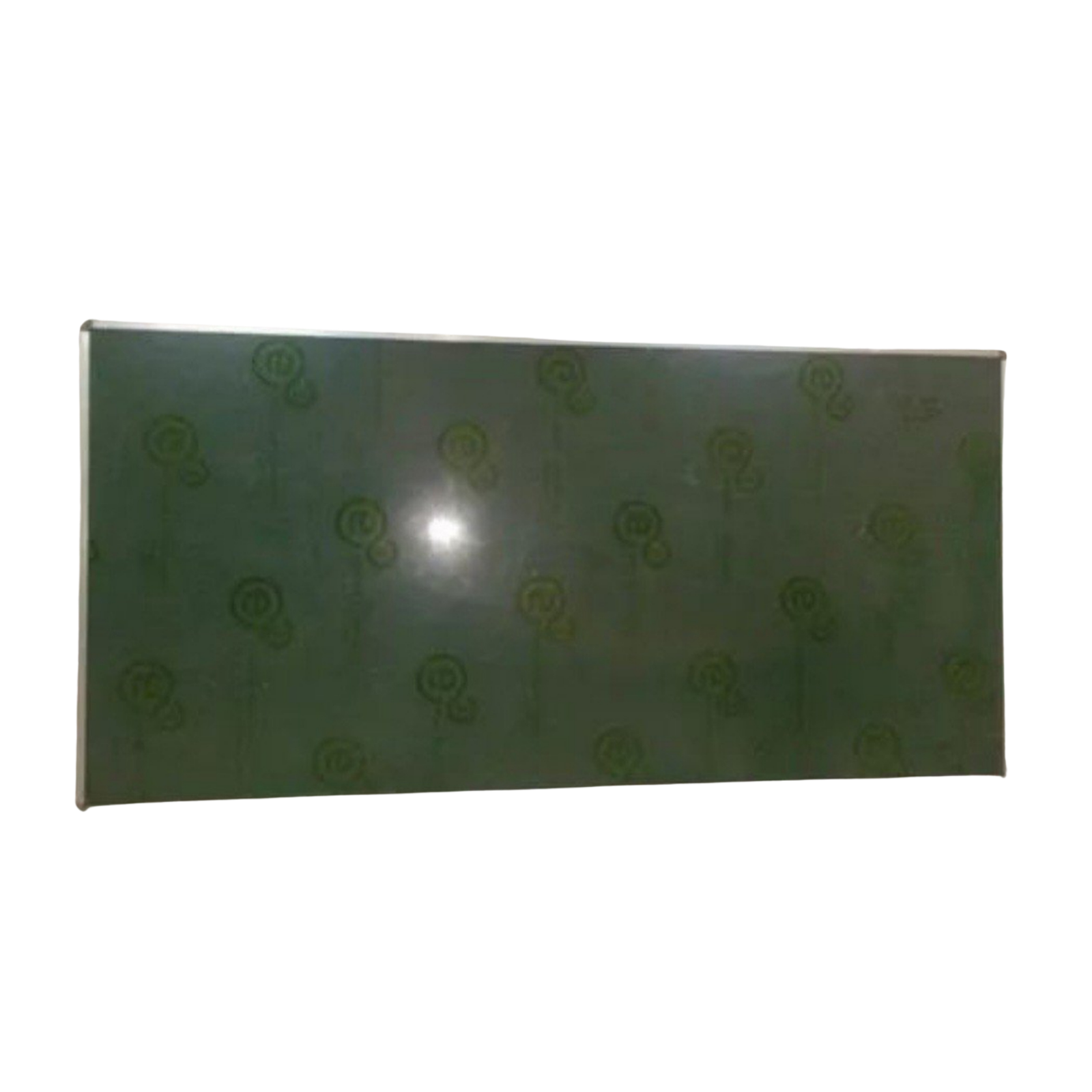 Elite Writing & Display green chalkboard panel with a slim border and subtle patterned surface.