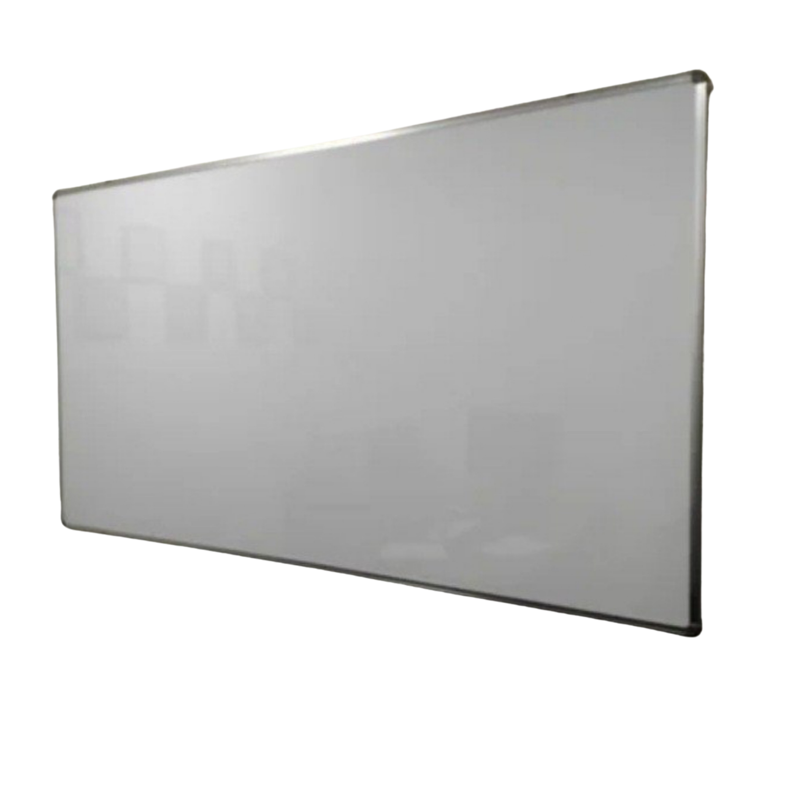 Large wall-mounted whiteboard with a silver aluminium frame for offices, classrooms, conference rooms, and training centers by Elite Writing & Display.