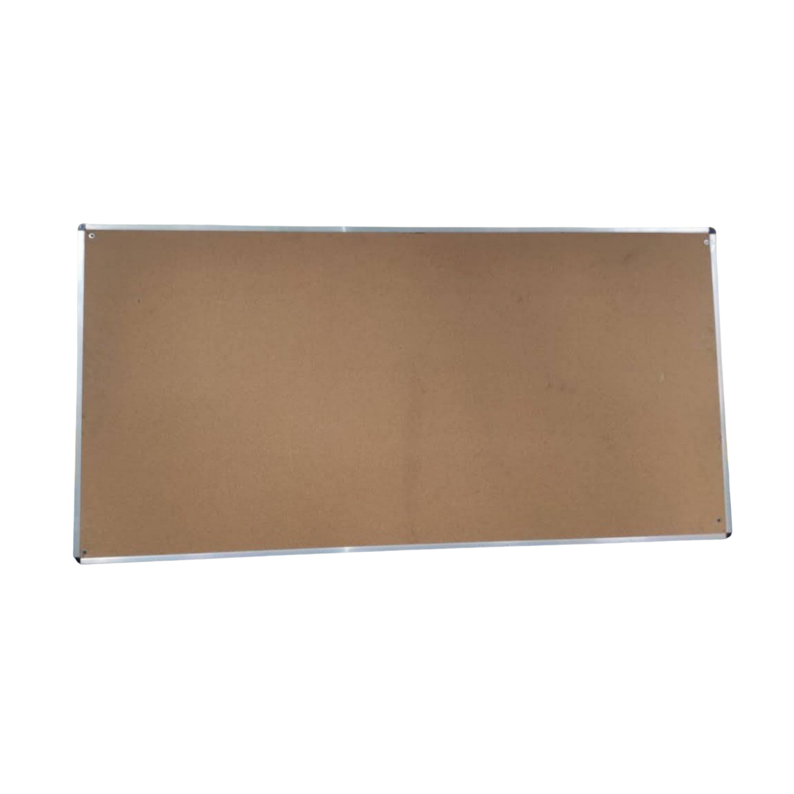 Brown cork notice board with durable aluminium frame manufactured by Elite Writing & Display for schools, offices, colleges, coaching institutes, and commercial spaces.